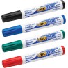 BIC Velleda 1701 ECOlutions Feutres pour Tableau Blanc Effaçables à Sec à Pointe Conique Moyenne - Vert, Boîte de 12 (Lot de 2)