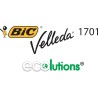 BIC Velleda 1701 ECOlutions Feutres pour Tableau Blanc Effaçables à Sec à Pointe Conique Moyenne - Vert, Boîte de 12 (Lot de 2)