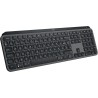 Logitech mx keys s clavier sans fil rechargeable usb c, clavier silencieux, plat, rétroéclairé, touches ergonomiques et programm