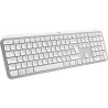 Logitech mx keys s clavier sans fil rechargeable usb c, clavier silencieux, rétroéclairé, touches ergonomiques et programmables,