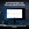 Logitech mx keys s clavier sans fil rechargeable usb c, clavier silencieux, rétroéclairé, touches ergonomiques et programmables,