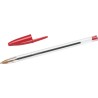 BIC Cristal Original Stylos-Bille Pointe Moyenne (1,0 mm) - Parfait pour l'Ecole et au Bureau - Rouge, Boîte de 50