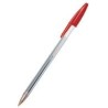 BIC Cristal Original Stylos-Bille Pointe Moyenne (1,0 mm) - Parfait pour l'Ecole et au Bureau - Rouge, Boîte de 50