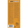 BIC Cristal Original Stylos-Bille Pointe Moyenne (1,0 mm) - Parfait pour l'Ecole et au Bureau - Vert, Boîte de 50