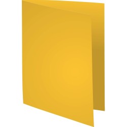 EXACOMPTA Paquet 250 sous-Chemises 22 x 31 cm Super 60 Assorties 5 couleurs