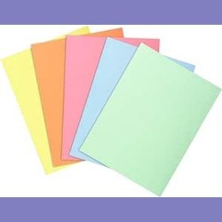 Exacompta - Réf. 850300E - Paquet de 30 sous-chemises SUPER 60 g/m2 aux couleurs pastel - sous chemises certifiées PEFC™ - Dimen