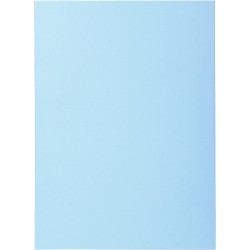 Exacompta - Réf. 850100E - Paquet de 100 sous-chemises SUPER 60 g/m2 aux couleurs pastel - sous chemises certifiées PEFC™ - dime