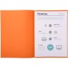 Exacompta - réf. 850007e - paquet de 250 sous-chemises super 60 g/m2 aux couleurs pastel - sous chemises certifiées pefc™ - dime