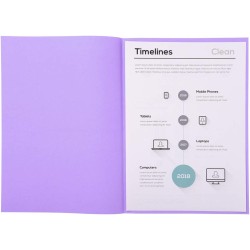 Exacompta - Réf. 850016E - Paquet de 250 sous-chemises SUPER 60 g/m2 aux couleurs pastel - sous chemises certifiées PEFC™ - dime