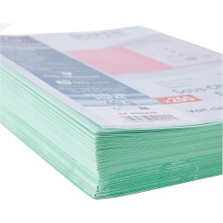 Exacompta - Réf. 850004E - Paquet de 250 sous-chemises SUPER 60 g/m2 aux couleurs pastel - sous chemises certifiées PEFC - dimen