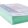 Exacompta - Réf. 850004E - Paquet de 250 sous-chemises SUPER 60 g/m2 aux couleurs pastel - sous chemises certifiées PEFC - dimen