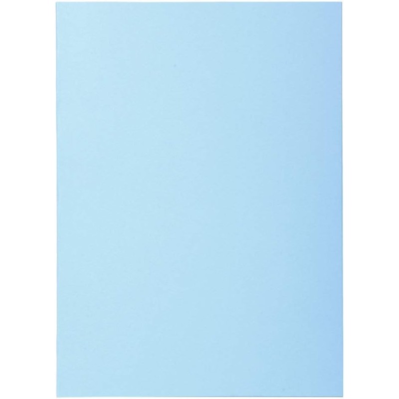 Exacompta - Réf. 850106E - Paquet de 100 sous-chemises SUPER 60 g/m2 aux couleurs pastel - sous chemises certifiées PEFC™ - dime
