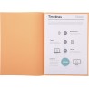 EXACOMPTA Pqt de 100 Sous-chemises 22x31 cm SUPER 60 g Bulle