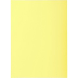 Exacompta - Réf. 850105E - Paquet de 100 sous-chemises SUPER 60 g/m2 aux couleurs pastel - sous chemises certifiées PEFC™ - dime