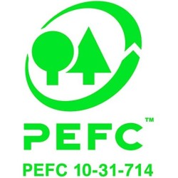 Exacompta - Réf. 850103E - Paquet de 100 sous-chemises SUPER 60 g/m2 aux couleurs pastel - sous chemises certifiées PEFC™ - dime