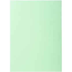 Exacompta - Réf. 850104E - Paquet de 100 sous-chemises SUPER 60 g/m2 aux couleurs pastel - sous chemises certifiées PEFC™ - dime