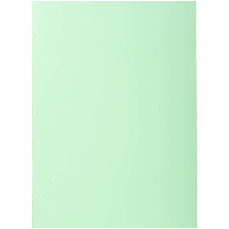 Exacompta - Réf. 850104E - Paquet de 100 sous-chemises SUPER 60 g/m2 aux couleurs pastel - sous chemises certifiées PEFC™ - dime