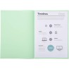 Exacompta - Réf. 850104E - Paquet de 100 sous-chemises SUPER 60 g/m2 aux couleurs pastel - sous chemises certifiées PEFC™ - dime
