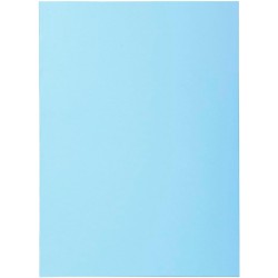 Exacompta - Réf. 850106E - Carton de 10 paquets de 100 sous-chemises SUPER 60 g/m2 aux couleurs pastel - sous chemises certifiée