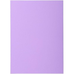 Exacompta - Réf. 850116E - Carton de 10 paquets de 100 sous-chemises SUPER 60 g/m2 aux couleurs pastel - sous chemises certifiée