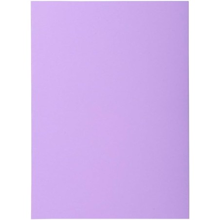 Exacompta - Réf. 850116E - Carton de 10 paquets de 100 sous-chemises SUPER 60 g/m2 aux couleurs pastel - sous chemises certifiée