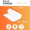 OFITURIA Papier Bulles Emballage 50cm x 20m – Kit Complet avec Cutter + 12 Étiquettes “FRAGILE” – kit déménagement complet, papi