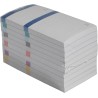 Exacompta - Réf. 96399E - Paquet de 10 blocs vendeurs 100 feuillets numérotés de 1 à 100 - 2 coupons 1 détachable - Pour kermess