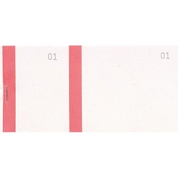 Exacompta - Réf. 96399E - Paquet de 10 blocs vendeurs 100 feuillets numérotés de 1 à 100 - 2 coupons 1 détachable - Pour kermess