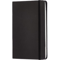 Amazon Basics Carnet classique, A5, ligné, Grand Format, noir
