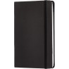 Amazon Basics Carnet classique, A5, ligné, Grand Format, noir