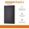 Amazon Basics Carnet classique, A5, ligné, Grand Format, noir