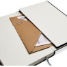 Amazon Basics Carnet classique, A5, vierge, Grand Format, noir