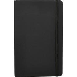 Amazon Basics Carnet classique, A5, quadrillé, Grand Format, noir