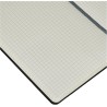 Amazon Basics Carnet classique, A5, quadrillé, Grand Format, noir