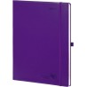 POPRUN Agenda 2026 Semainier A4 Grand Format 29,7 x 21 cm en Français - Couverture Souple en PU Cuir, Intervalles de 15 minutes,