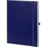 POPRUN Agenda 2026 Semainier A4 Grand Format 29,7 x 21 cm en Français - Couverture Souple en PU Cuir, Intervalles de 15 minutes,