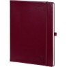 POPRUN Agenda 2026 Semainier A4 Grand Format 29,7 x 21 cm en Français - Couverture Souple en PU Cuir, Intervalles de 15 minutes,