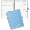 POPRUN Agenda 2026 Semainier 21 x 16,5 cm - Couverture Rigide Spirale, Vertical A5 Weekly Planner, D'Jan 2026 à Déc 2026-12 Mois