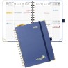 POPRUN Agenda 2026 Semainier 21 x 16,5 cm - Couverture Rigide Spirale, Vertical A5 Weekly Planner, D'Jan 2026 à Déc 2026-12 Mois