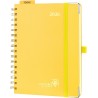 POPRUN Agenda 2026 Semainier 21 x 16,5 cm - Couverture Rigide Spirale, Vertical A5 Weekly Planner, D'Jan 2026 à Déc 2026-12 Mois