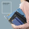 POPRUN Agenda 2026 Semainier 30 x 21 cm - Couverture Rigide Spirale, Vertical A4 Weekly Planner, D'Jan 2026 à Déc 2026-12 Mois,A