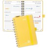 POPRUN Agenda de Poche 2026 A6 Semainier 16 x 10,5 cm - Couverture Rigide Spirale, Petit Agenda, D'Jan 2026 à Déc 2026-12 Mois, 