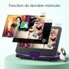 Yoton Lecteur DVD Portable Voiture 12,5" avec Écran Pvotant HD 10,5", Chargeur de Voiture, Fonction de Lecture de mémoire, Prise