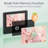 Yoton Lecteur DVD Portable Voiture 9,5" avec Écran Pivotant HD 7,5", Batterie Rechargeable 4-6h, Compatible USB/SD/Synchro TV, H