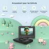 Lecteur DVD Portable 9,5" avec écran pivotant HD 7,5" pour Voiture et Enfants, Autonomie 4-6 Heures, Support Multiformat Disques