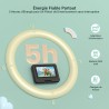Lecteur DVD Portable 9,5" avec écran pivotant HD 7,5" pour Voiture et Enfants, Autonomie 4-6 Heures, Support Multiformat Disques