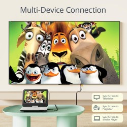 Yoton Lecteur DVD portable 12,5" avec écran pivotant HD 10,5" pour voiture et enfants, avec chargeur de voiture, prend en charge
