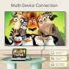 Yoton Lecteur DVD portable 12,5" avec écran pivotant HD 10,5" pour voiture et enfants, avec chargeur de voiture, prend en charge
