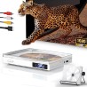 Mini Lecteur DVD pour TV, 1080P Compact Lecteur DVD Multizone avec Port HDMI/AV Sortie, NTSC/PAL, Portable Lecteur CD Player pou