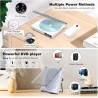 Mini Lecteur DVD pour TV, 1080P Compact Lecteur DVD Multizone avec Port HDMI/AV Sortie, NTSC/PAL, Portable Lecteur CD Player pou
